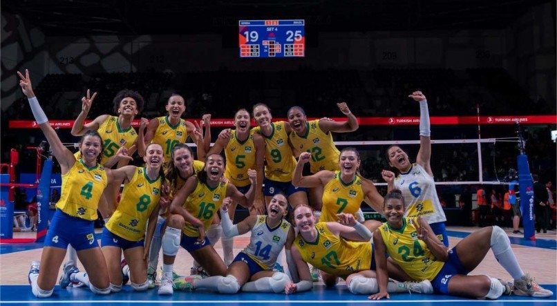 Campeãs do Campeonato Mundial de Vôlei Feminino - Vencedoras aqui