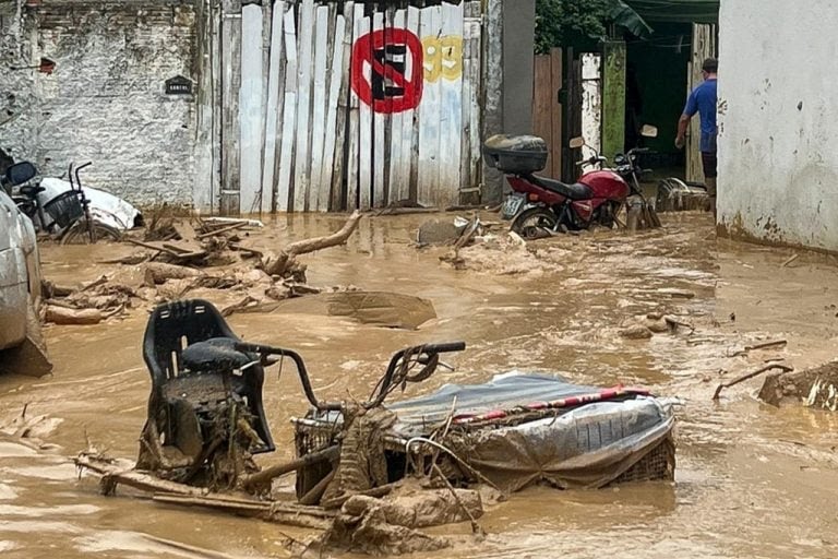 Muita lama e destruição em São Sebastião\ Carta Capital Lorena Bueri