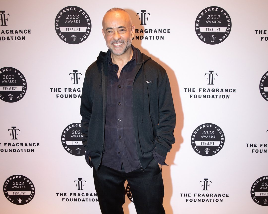 Francisco Costa no Fragrance Foundation Awards 2023. Reprodução/Instagram