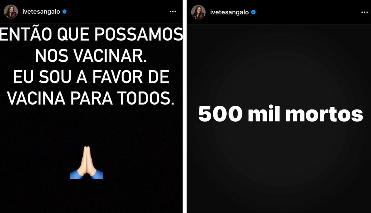 Ivete Sangalo sobre o atual governo: “Não me representa” (Foto: Reprodução/Instagram)