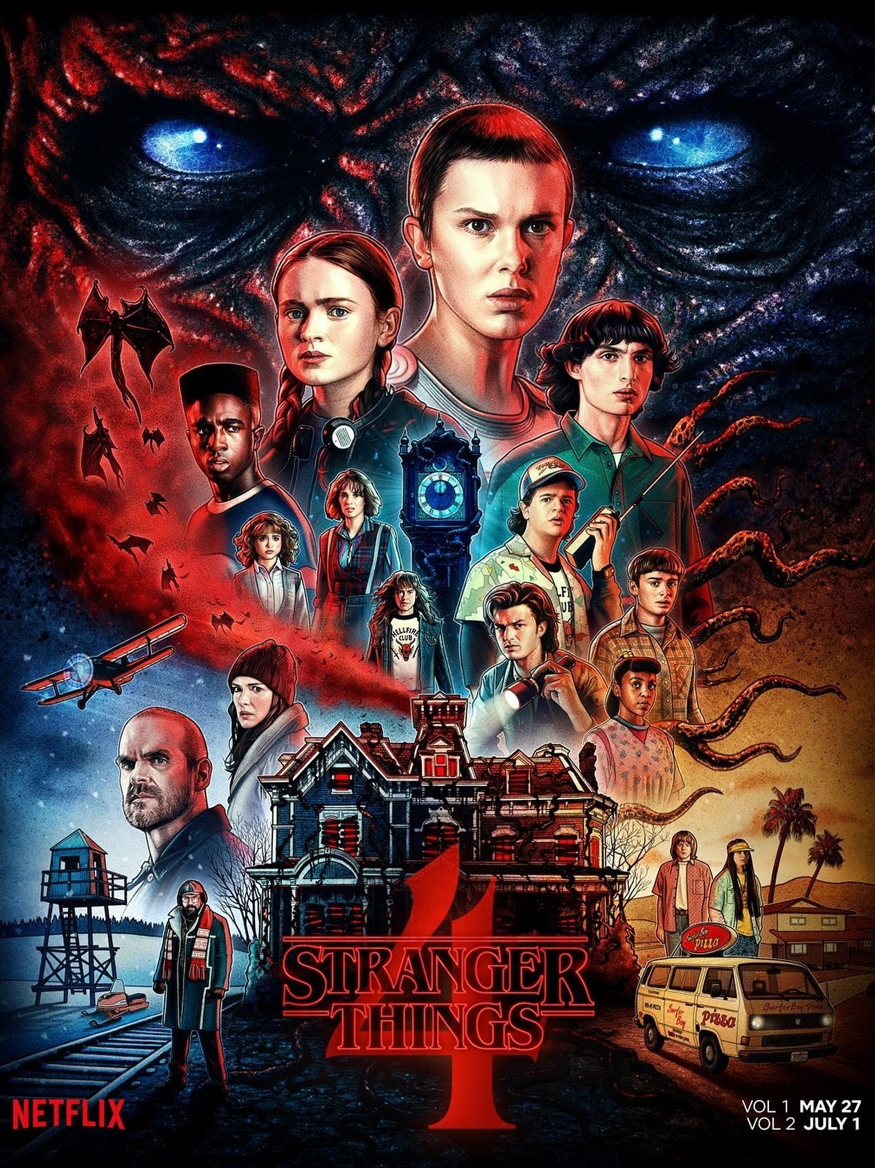 Universal terá casa de Stranger Things no Halloween