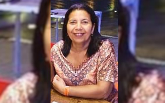 Professora Cleide Aparecida dos Santos, de 60 anos, que foi assassinada em Inhumas, Goiás.