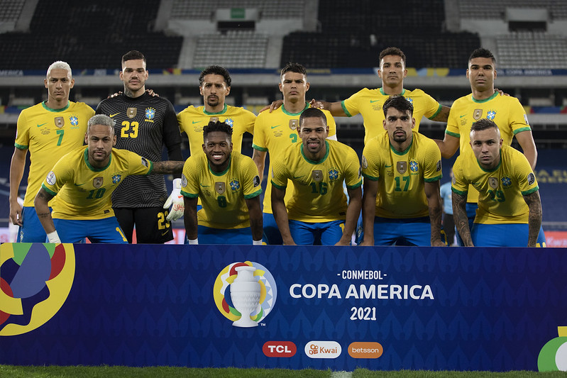 Seleção Brasileira busca o Bicampeonato. (Foto: Lucas Figueiredo/ CBF)