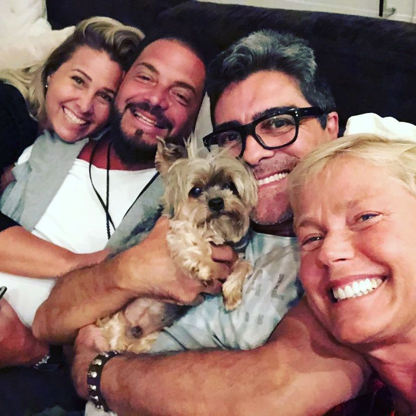 Andréa ao lado do marido, Conrado, Xuxa e Junno em 2018. (Foto: Reprodução/Instagram)