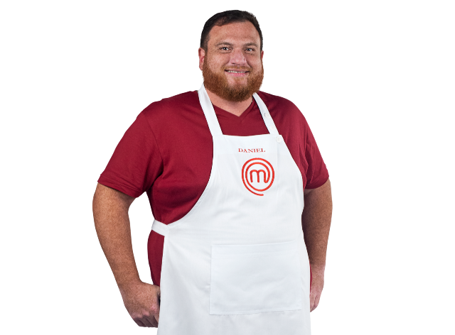 Participante Daniel do Masterchef 2022. (Foto: Reprodução/Band.uol) Lorena Bueri