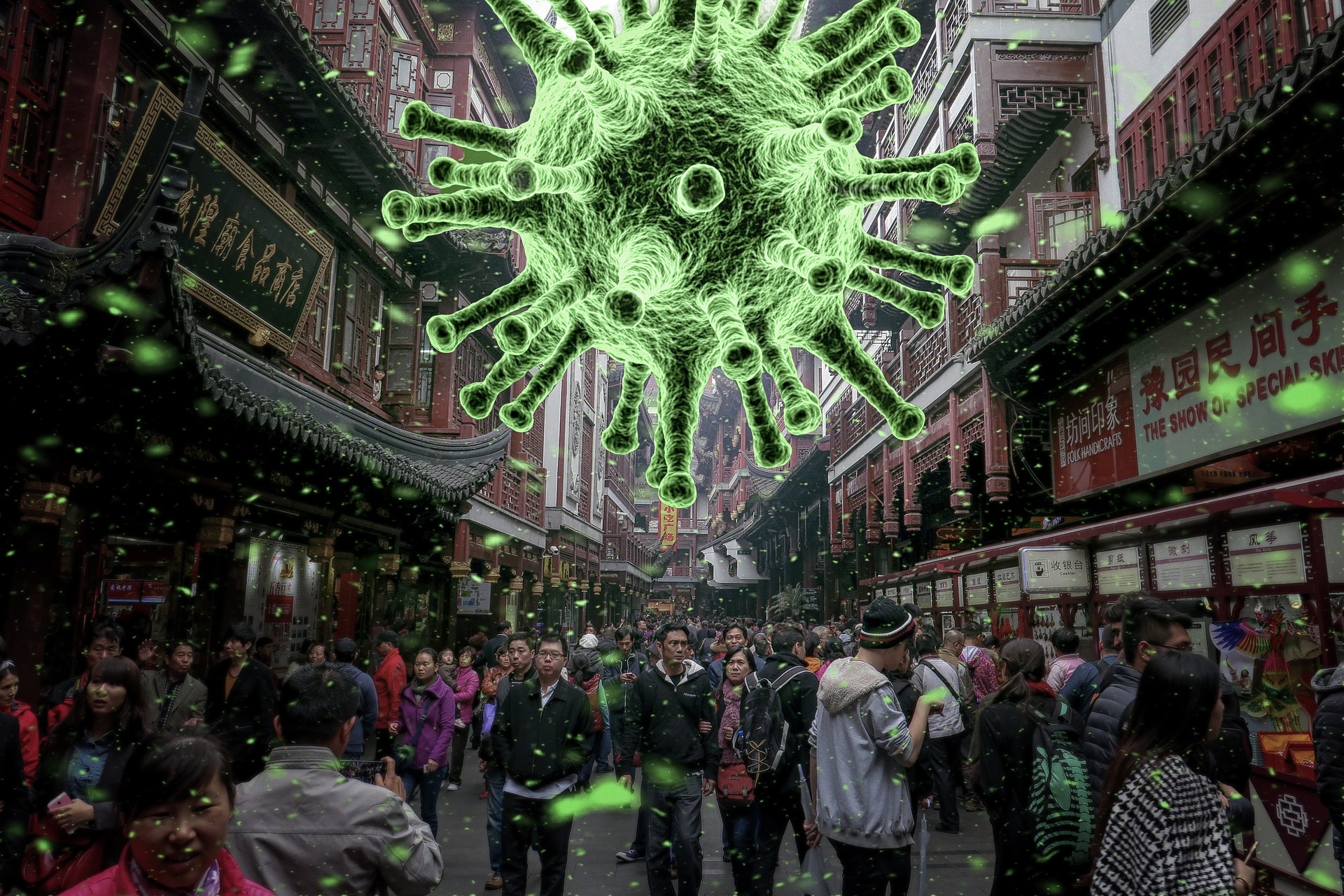 china pandemia Vision Art NEWS