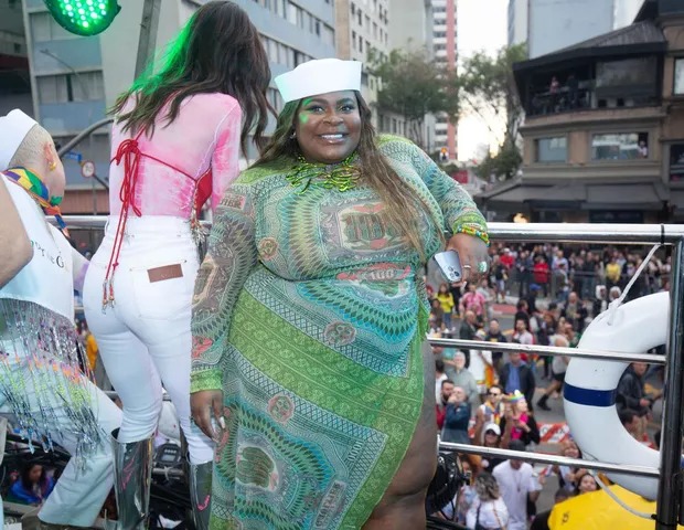 Jojo Todynho na Parada do Orgulho LGBT+ (Foto: Amauri Nehn/Brazil News)
