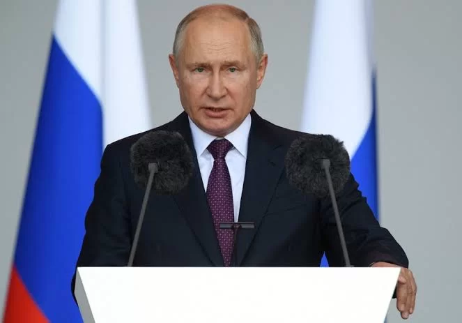 Putin em discurso 