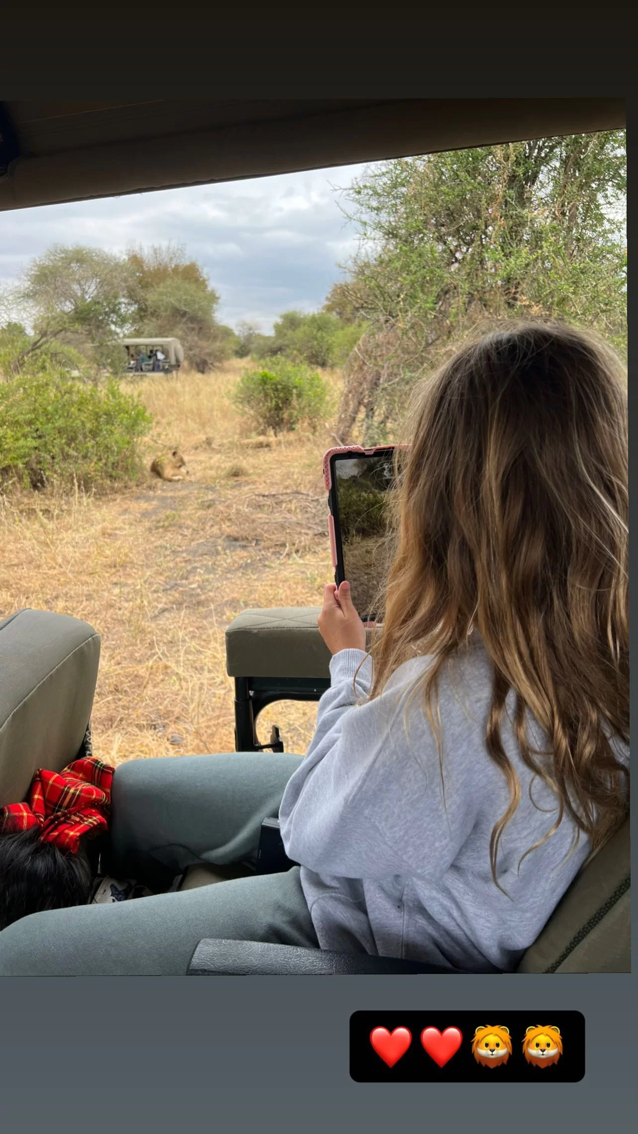 Foto: Tom Brady leva a filha Vivian para safari (Reprodução/Instagram/@tombrady)
