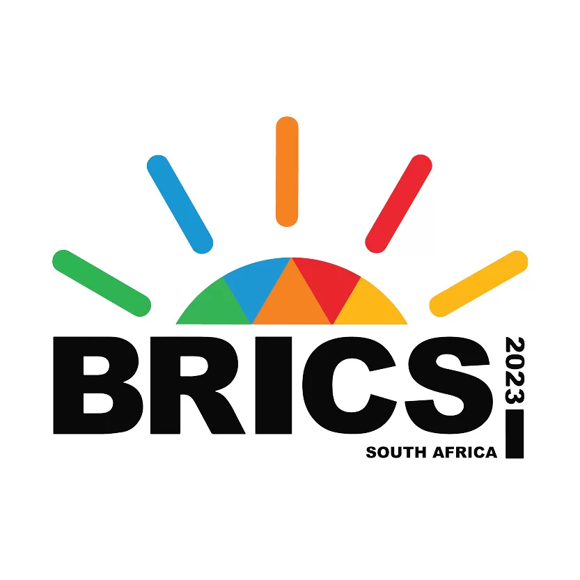 Cartaz oficial da cúpula do Brics 2023
