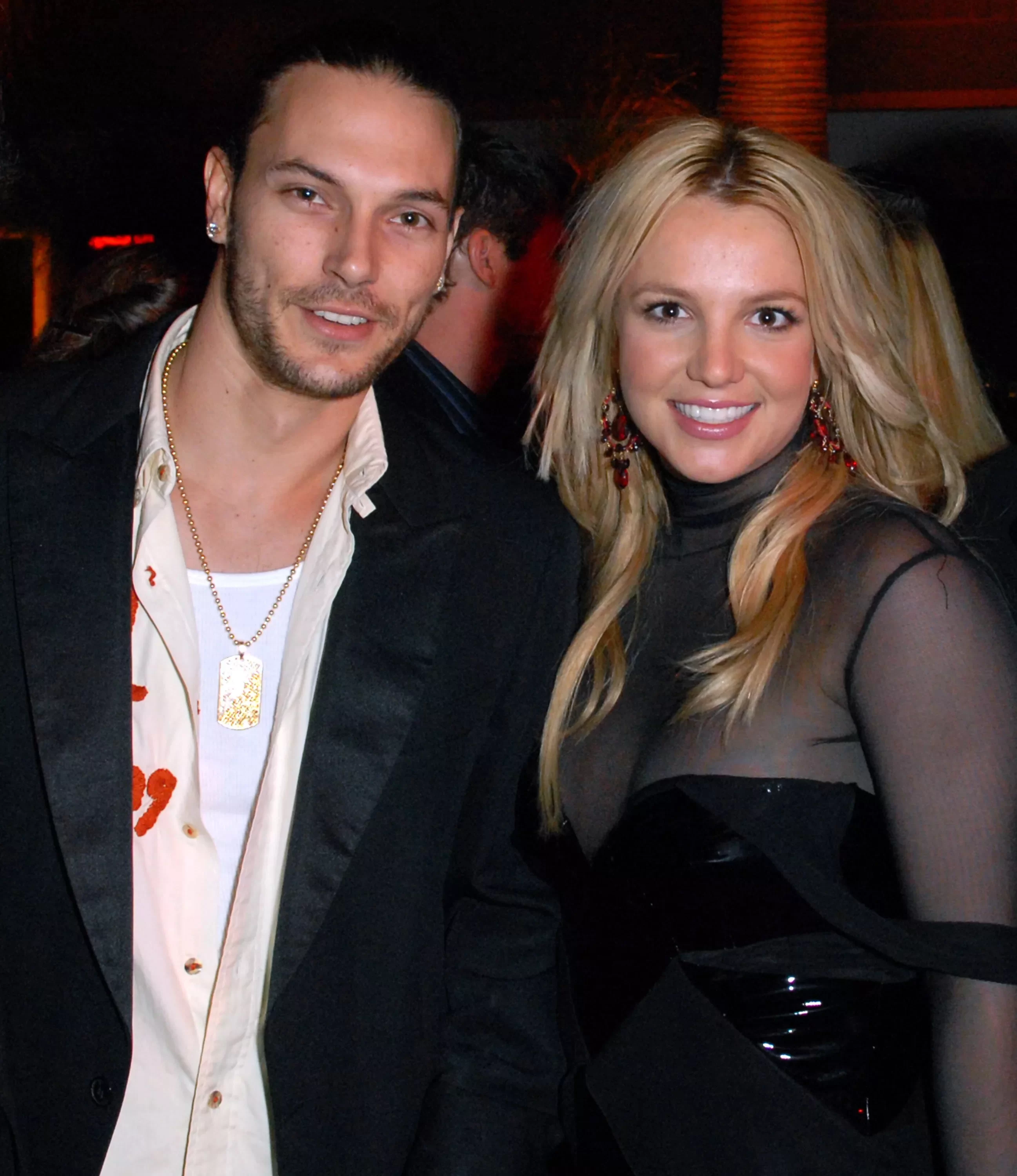Britney Spears e Kevin Federline ((Foto: Reprodução/Marie Claire) Lorena Bueri