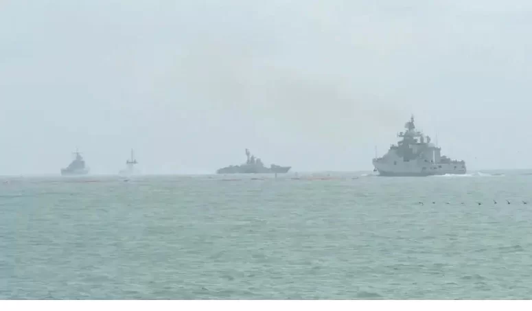 Navios de guerra russos