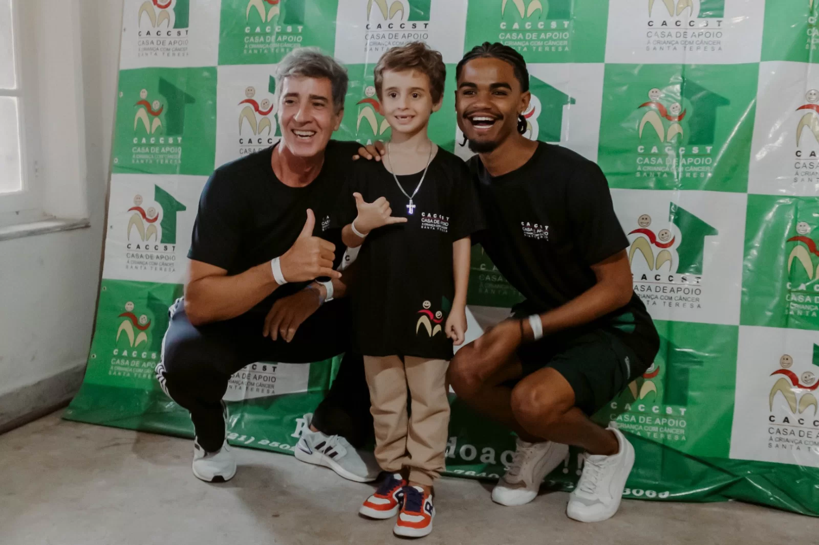 Artistas e atletas se unem à Casa de Apoio à Criança com Câncer Santa Teresa