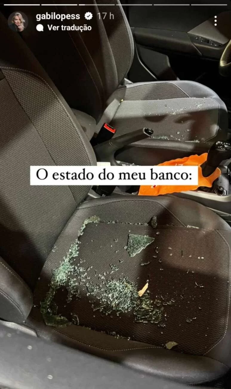 Gabi Lopes é vitima de assalto em São Paulo (Foto: reprodução/Instagram/@gabilopess) Lorena Bueri