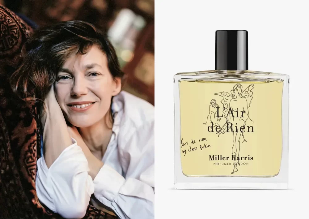 Jane Birkin e o L'Air de Rien de Miller Harris (Foto: Reprodução/Getty Images/Vogue Globo) Lorena Bueri