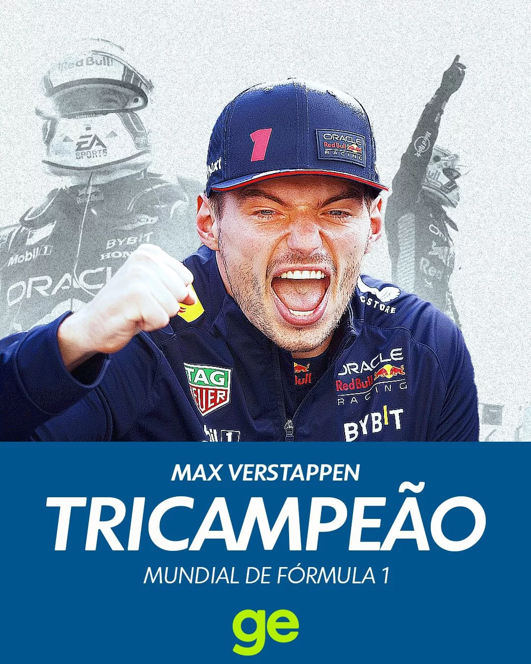 Verstappen conquista tricampeonato mundial da Fórmula 1, com