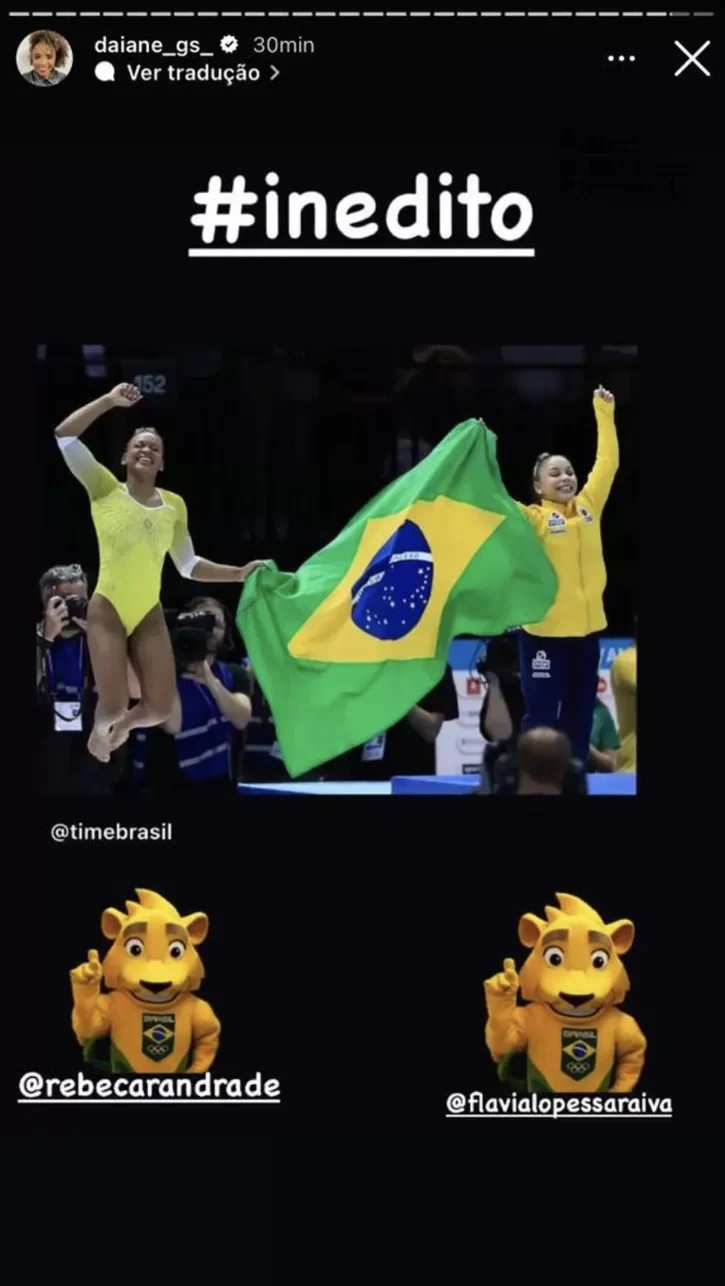 Flávia Saraiva vê Brasil em novo patamar após prata inédita no Mundial, ginástica  artística