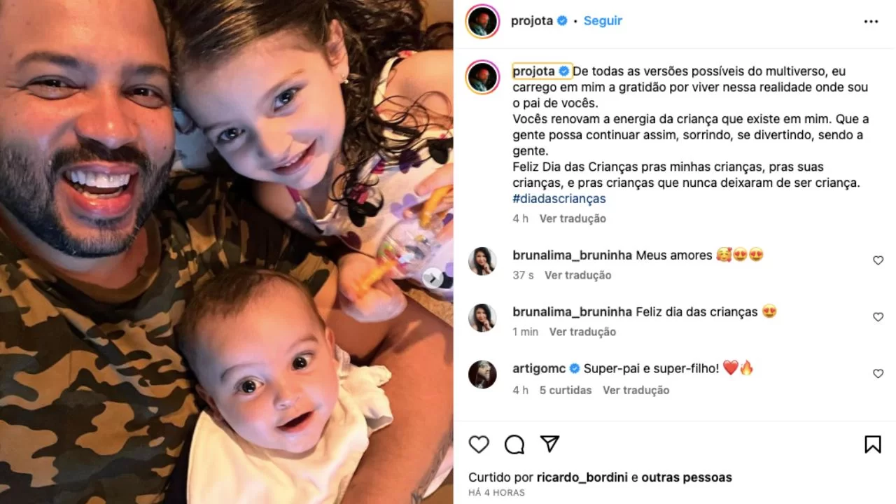 Dia das crianças: você sabe quem são os filhos de pais famosos