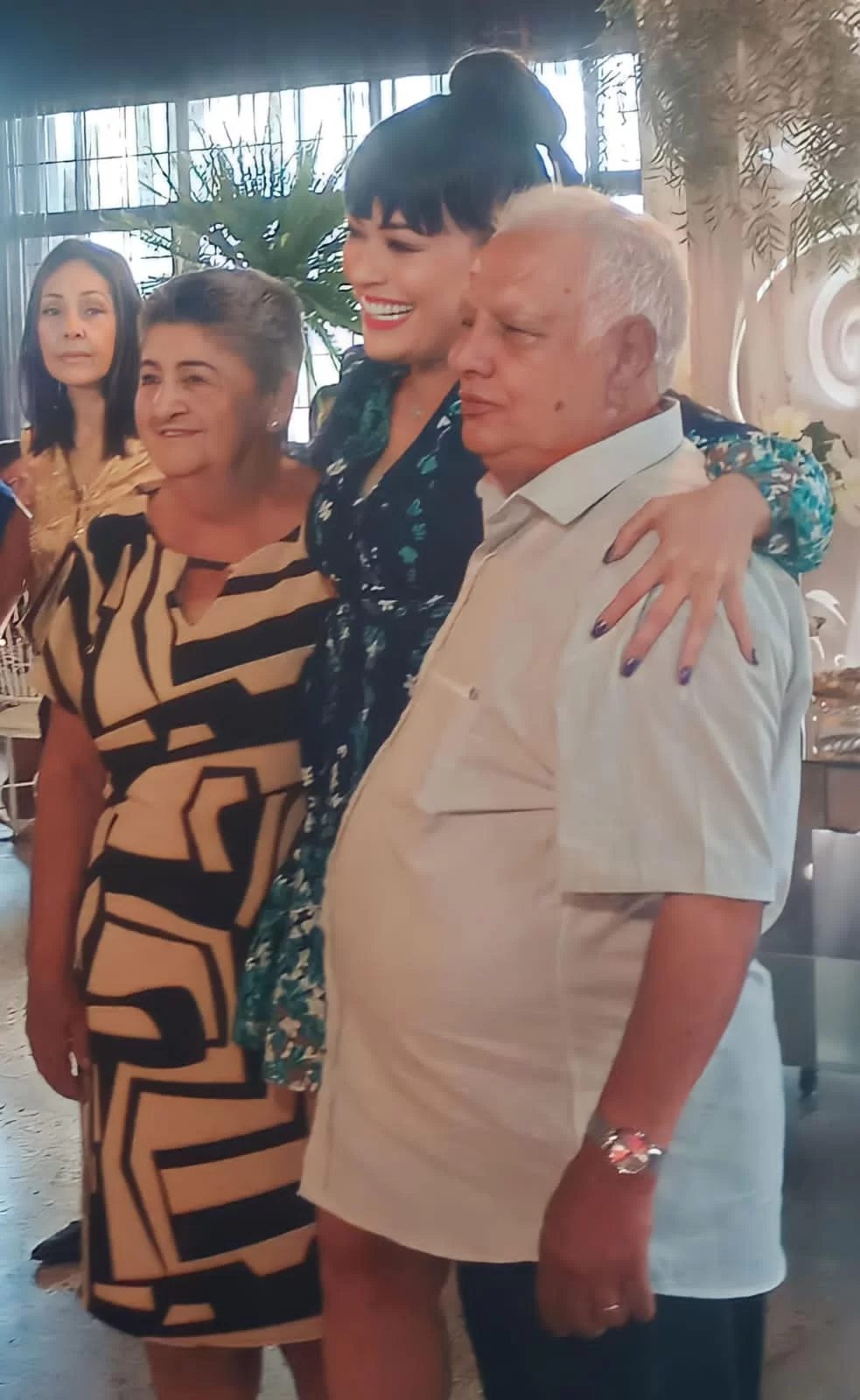 A mãe de Val, Terezinha Couto, Pavorô e Antônio Couto. (Foto/Divulgação) Lorena Bueri