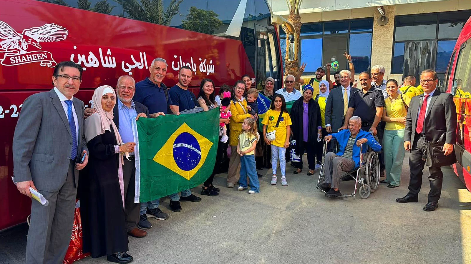 Brasileiros são resgatados da Cisjordânia