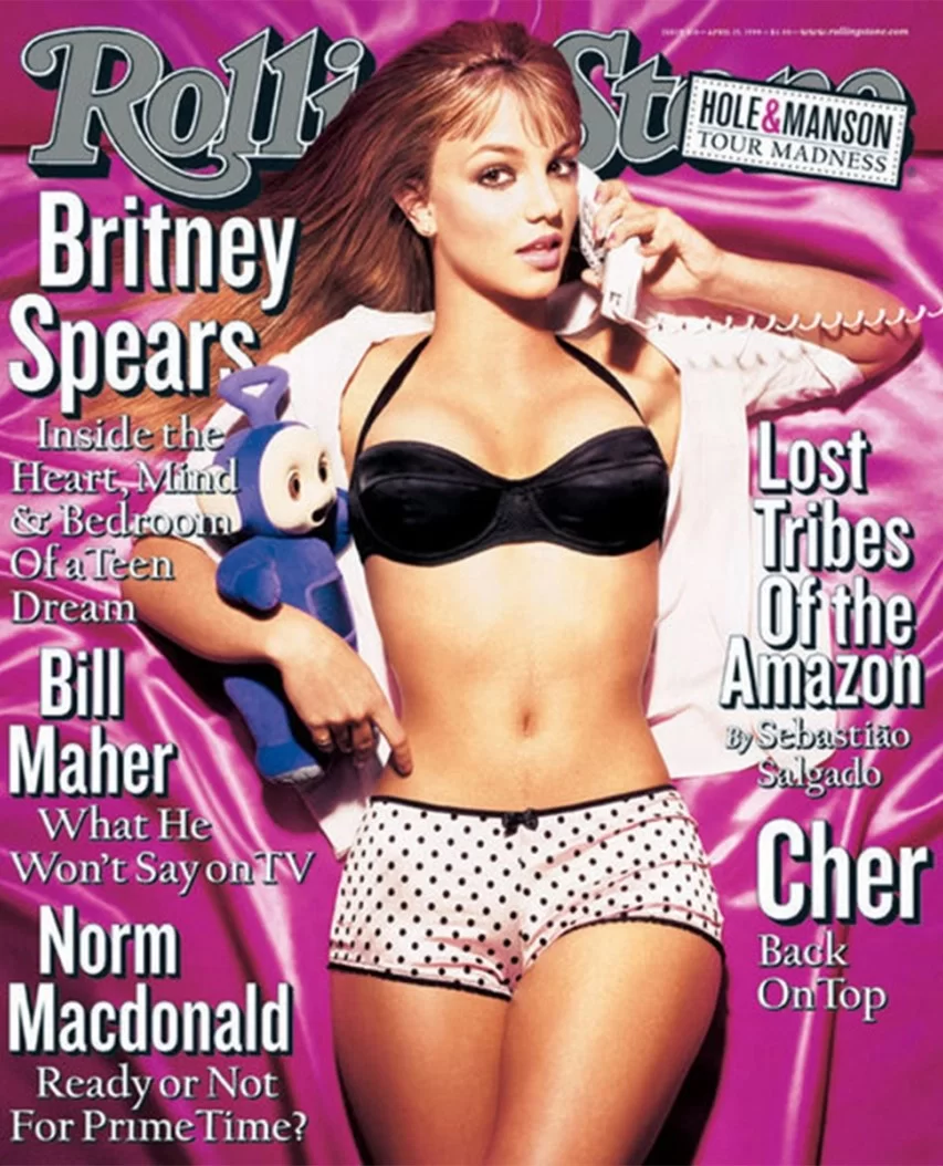 Britney Spears em capa da Rolling Stone 