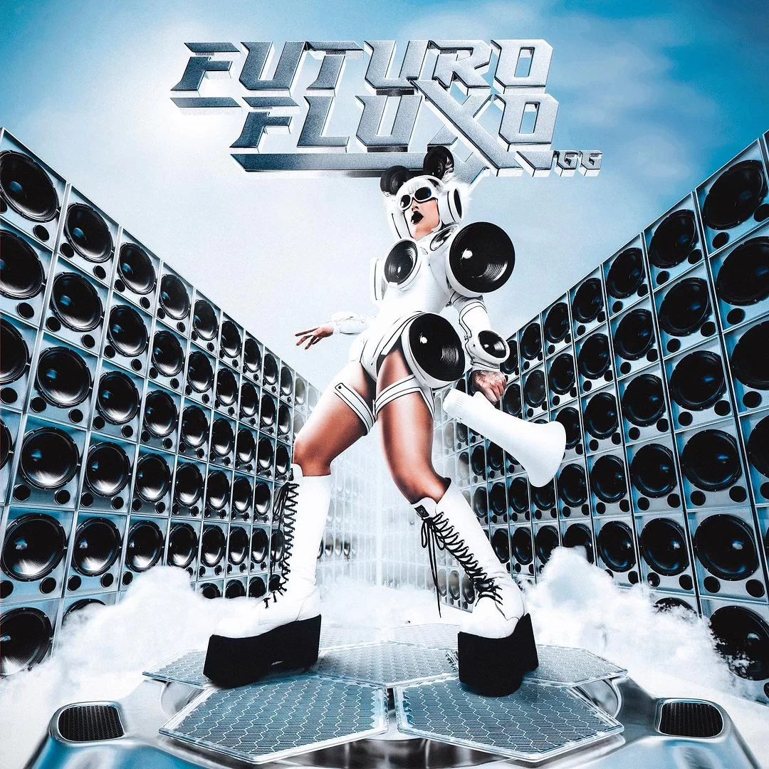 Capa do álbum Futuro Fluxo. (Foto: Reprodução/Instagram/@gloriagroove/ @rodolfomagalhaes)