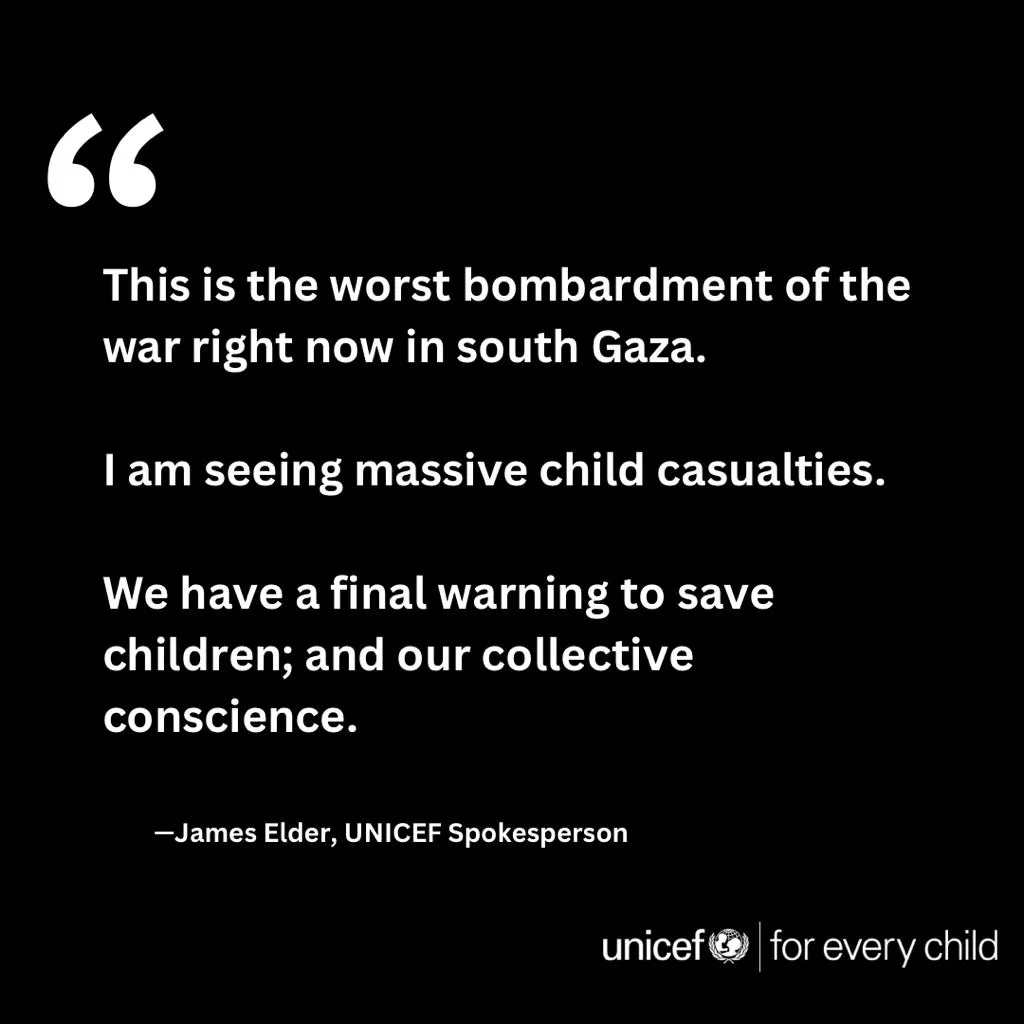 Porta voz da UNICEFG