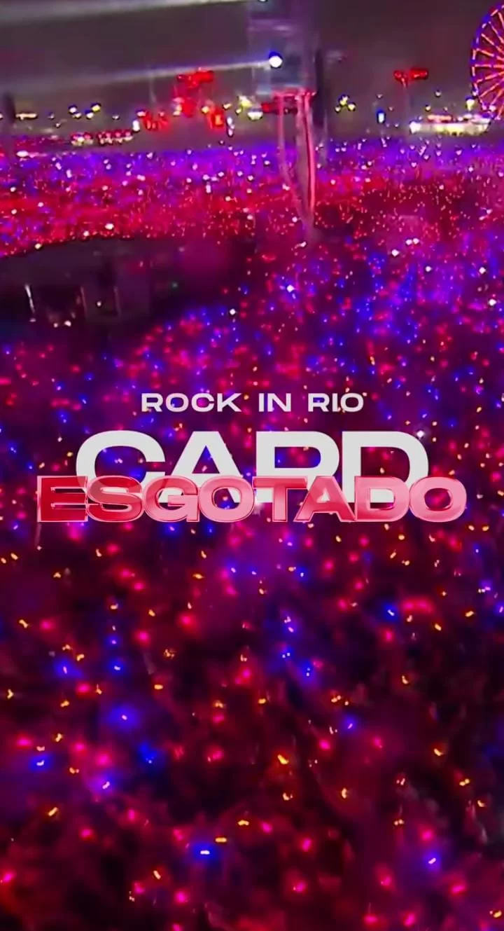 Rock in Rio Card 2024: veja a data para venda dos ingressos e