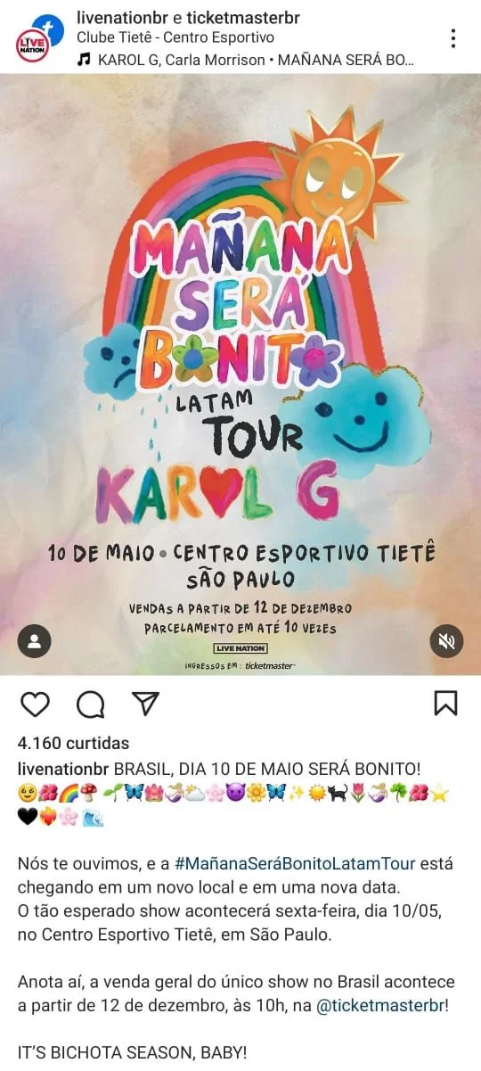 Karol G Tour Brasil