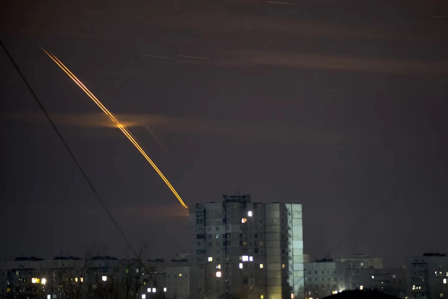 Defesa ucraniana intercepta míssil russo