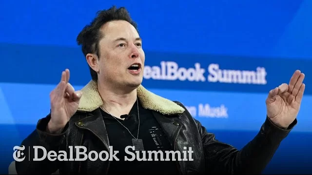 Elon Musk falou sobre as acusações de antissemitismo em evento do New York Times