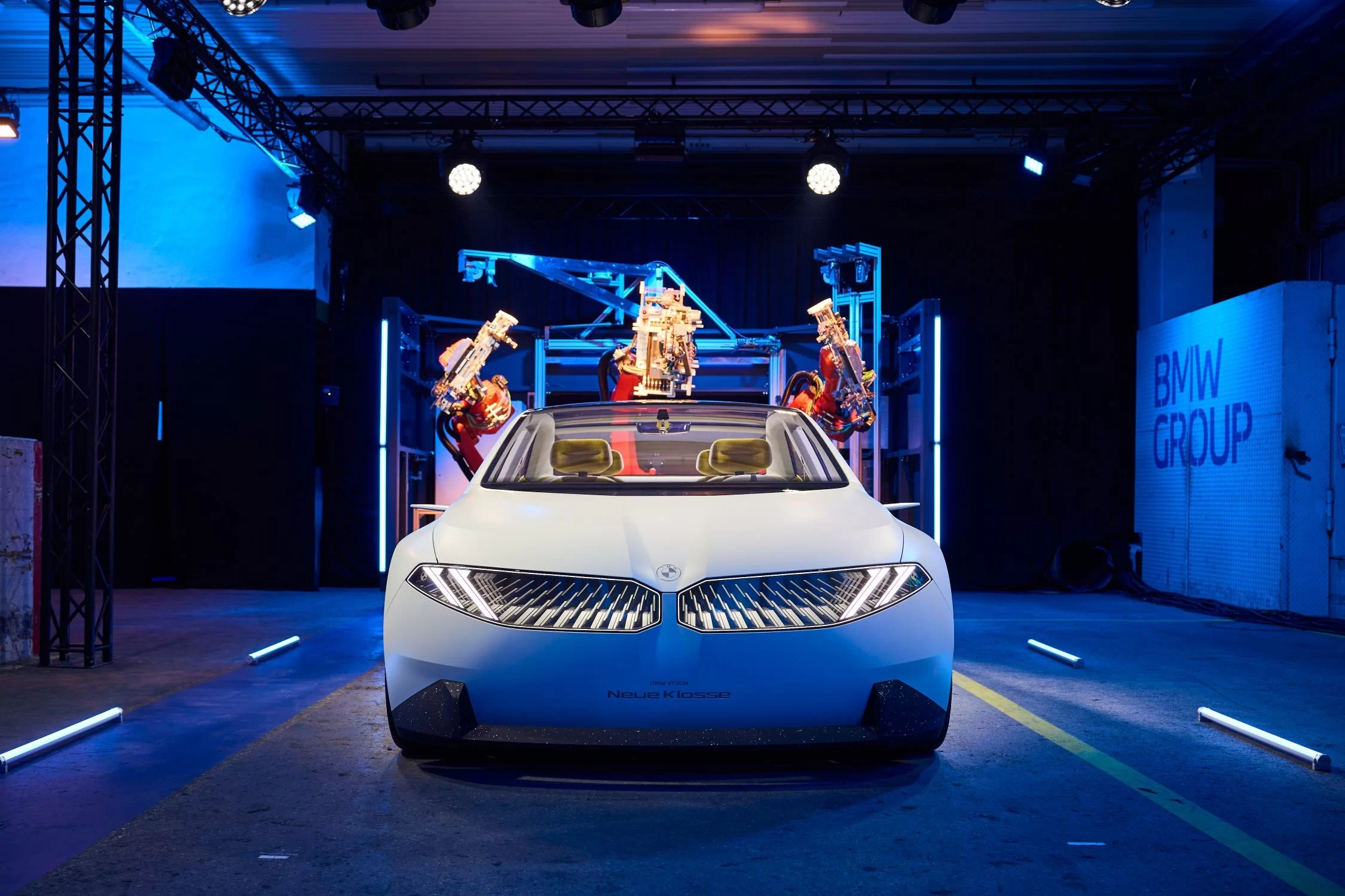 Novo modelo elétrico da BMW Neue Klasse