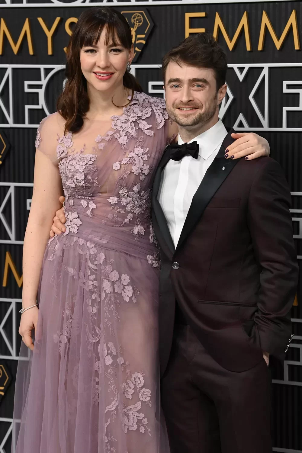Daniel Radcliffe e Erin Darke (Foto: reprodução/David Fisher/Shutterstock/People) Lorena Bueri