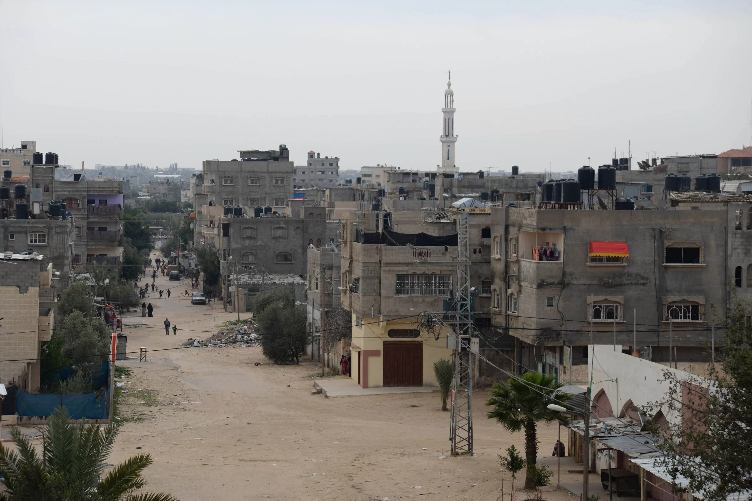 Cidade de Rafah no Egito teme refugiados 