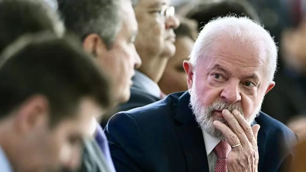 Presidente Lula no Planalto em Brasília