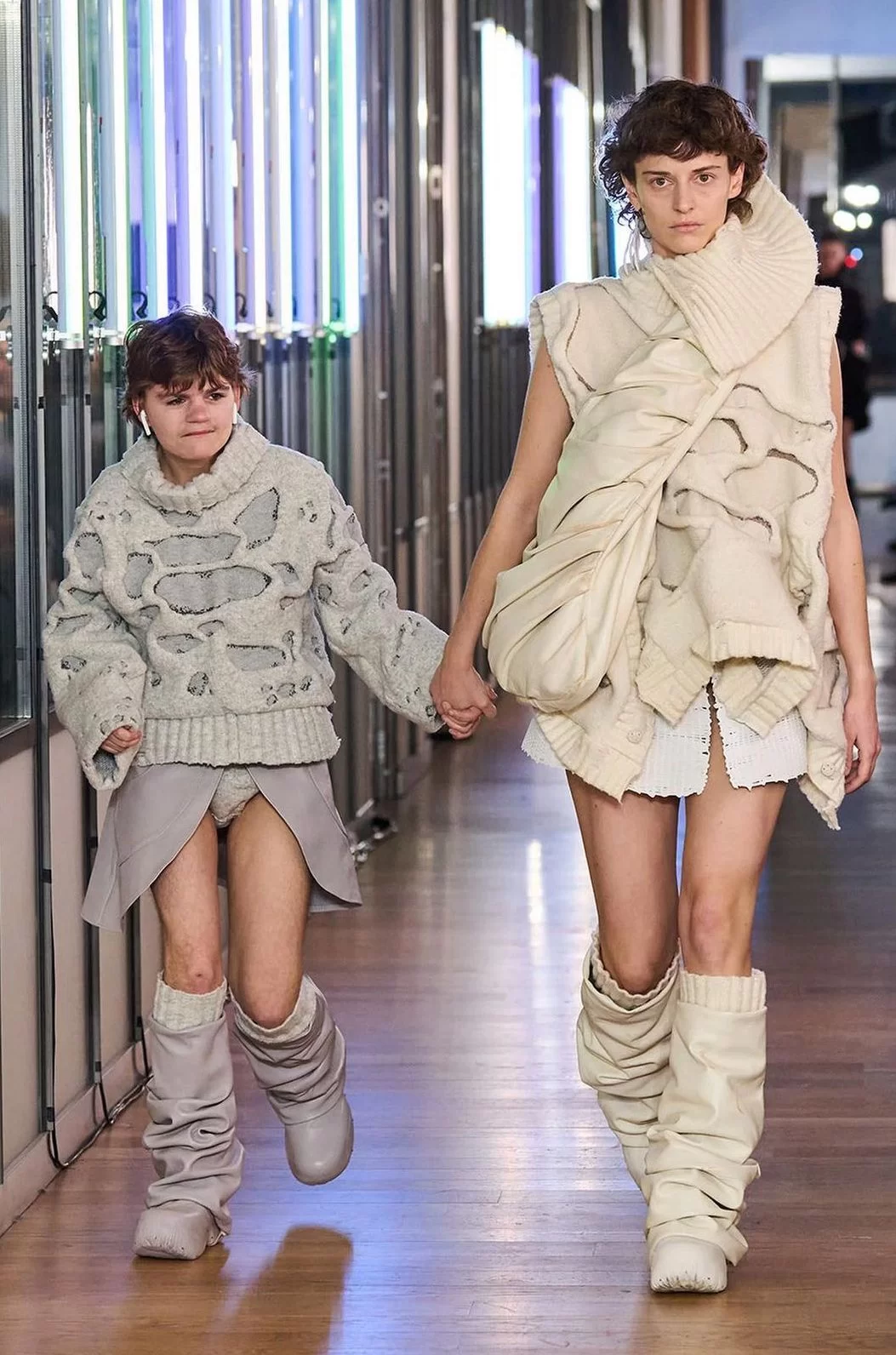 Trabalho de Zander (Foto: reprodução/Instagram/@ifmfashionma) Lorena Bueri