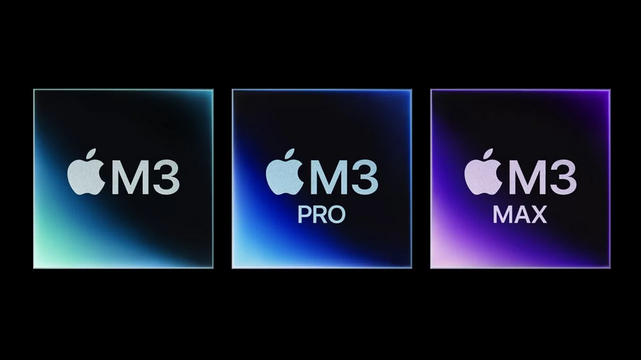 Processadores M3 da Apple