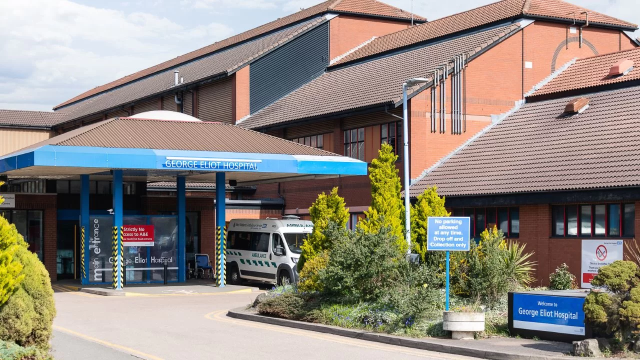 Other hospitals, such as The George Eliot Hospital, have been targeted for false positives