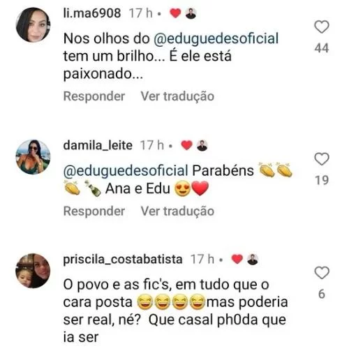 Comentários dos internautas 