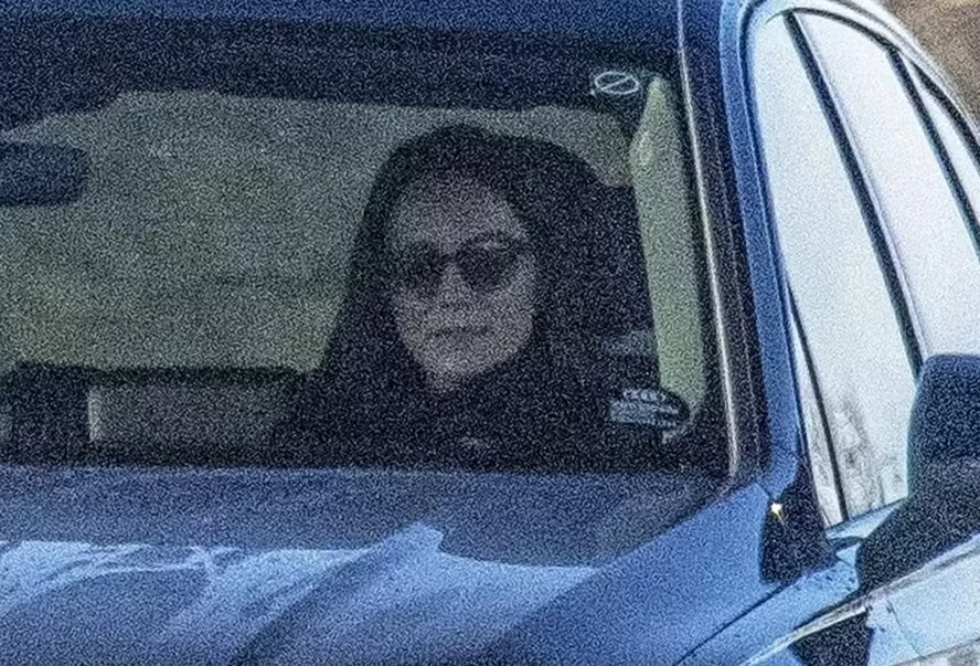 Kate Middleton em foto tirada por paparazzi