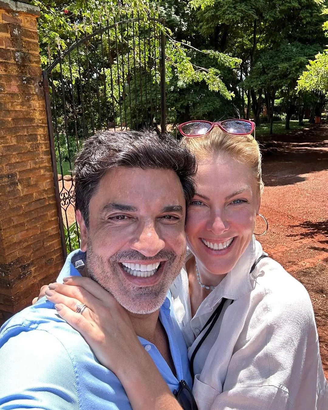 Ana Hickmann e Edu Guedes