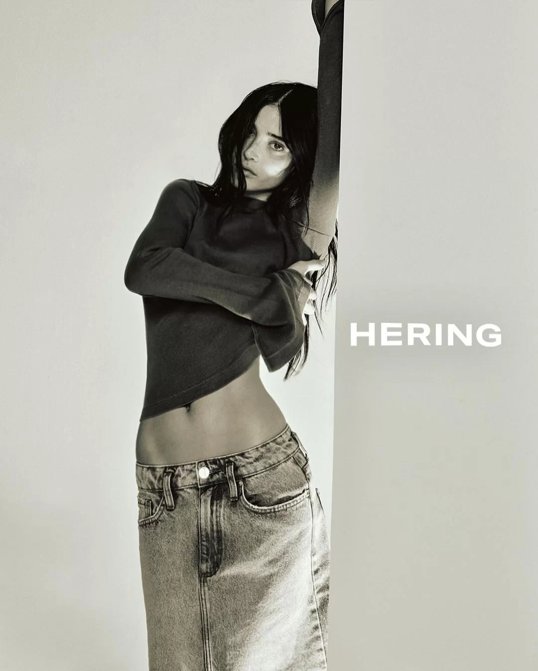 Livia Nunes em campanha de inverno da Hering (Foto: @lufreee ) Lorena Bueri