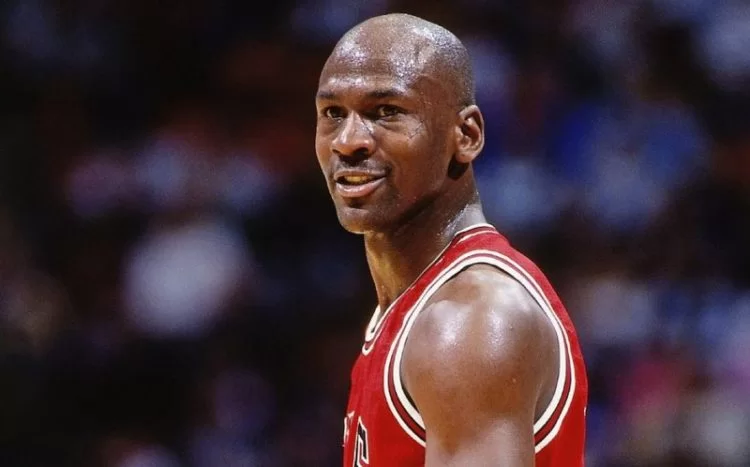 Michael Jordan enquanto ainda jogava