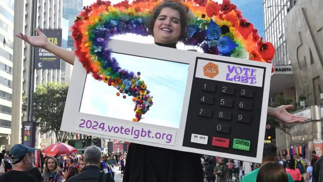 o voto na parada gay