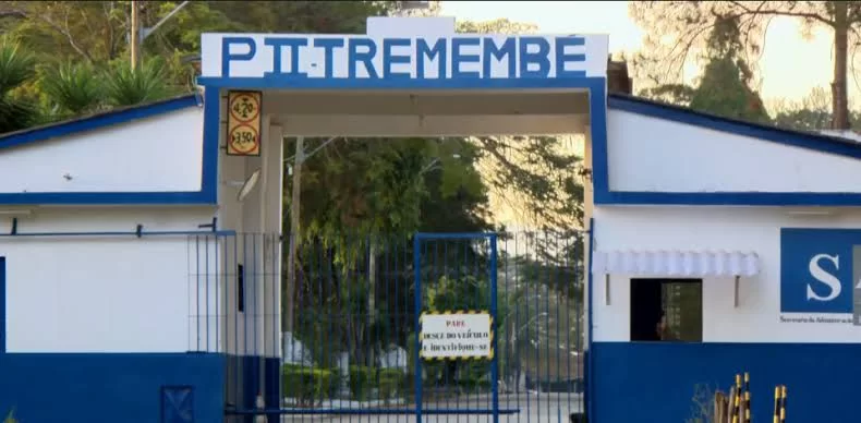 Entrada do presídio de Tremembé