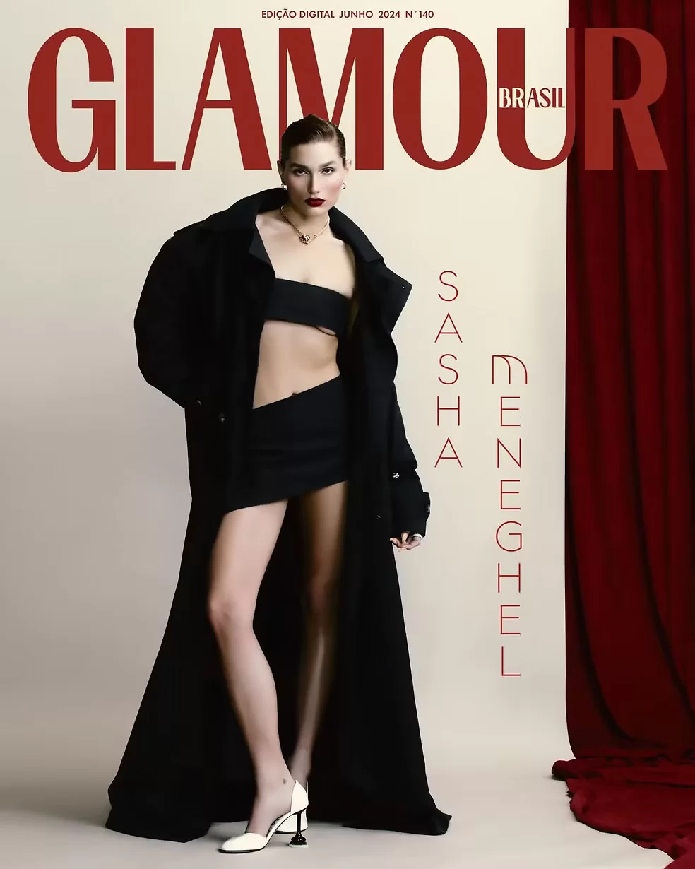 Sasha Meneghel para a revista Glamour (Foto: Reprodução/Glamour/Pedro Napolinário)