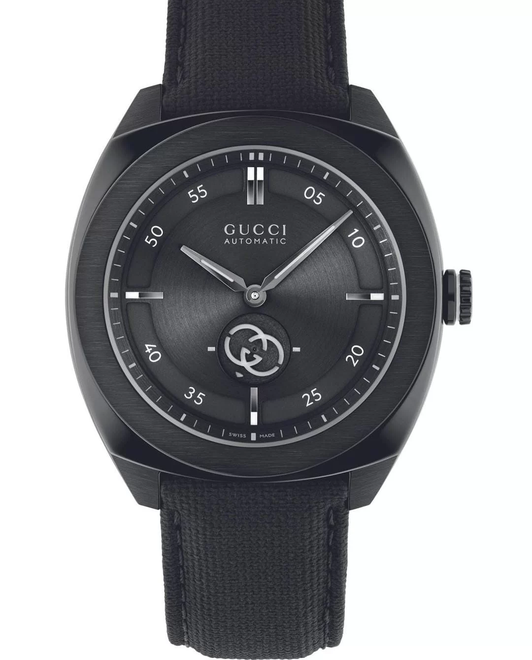 Relógio preto nova coleção Gucci ( foto: reprodução/ Instagram/ @nfwmagazine) Lorena Bueri