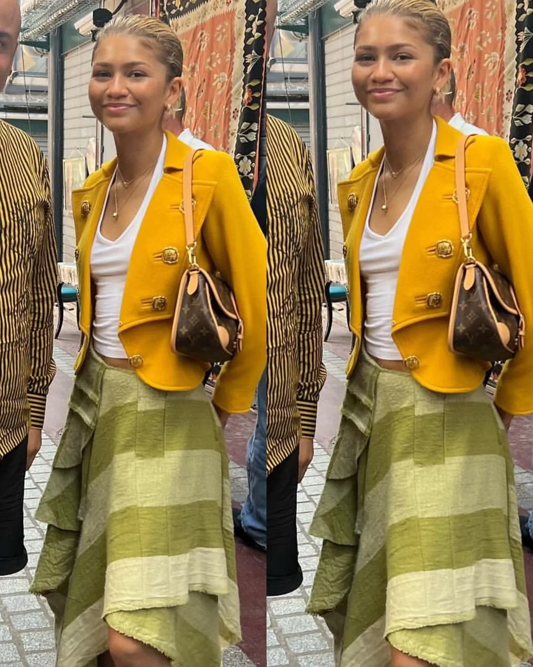 Zendaya encontra fãs nas ruas de Paris (Reprodução/Instagram/@perfectdaya__) Lorena Bueri