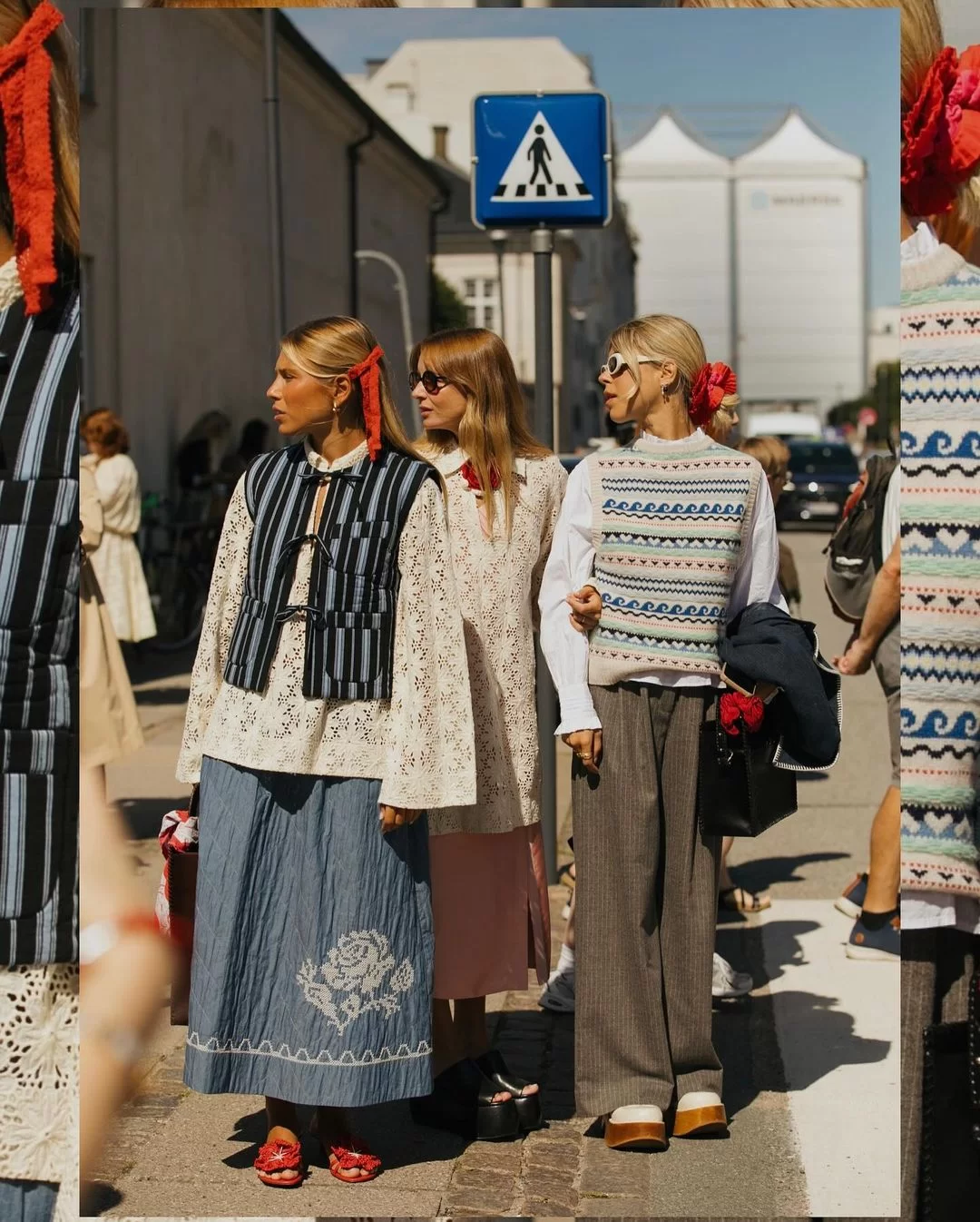 Tendências na Semana da Moda da capital dinamarquesa (Foto: reprodução/Instagram/@noorunisa)