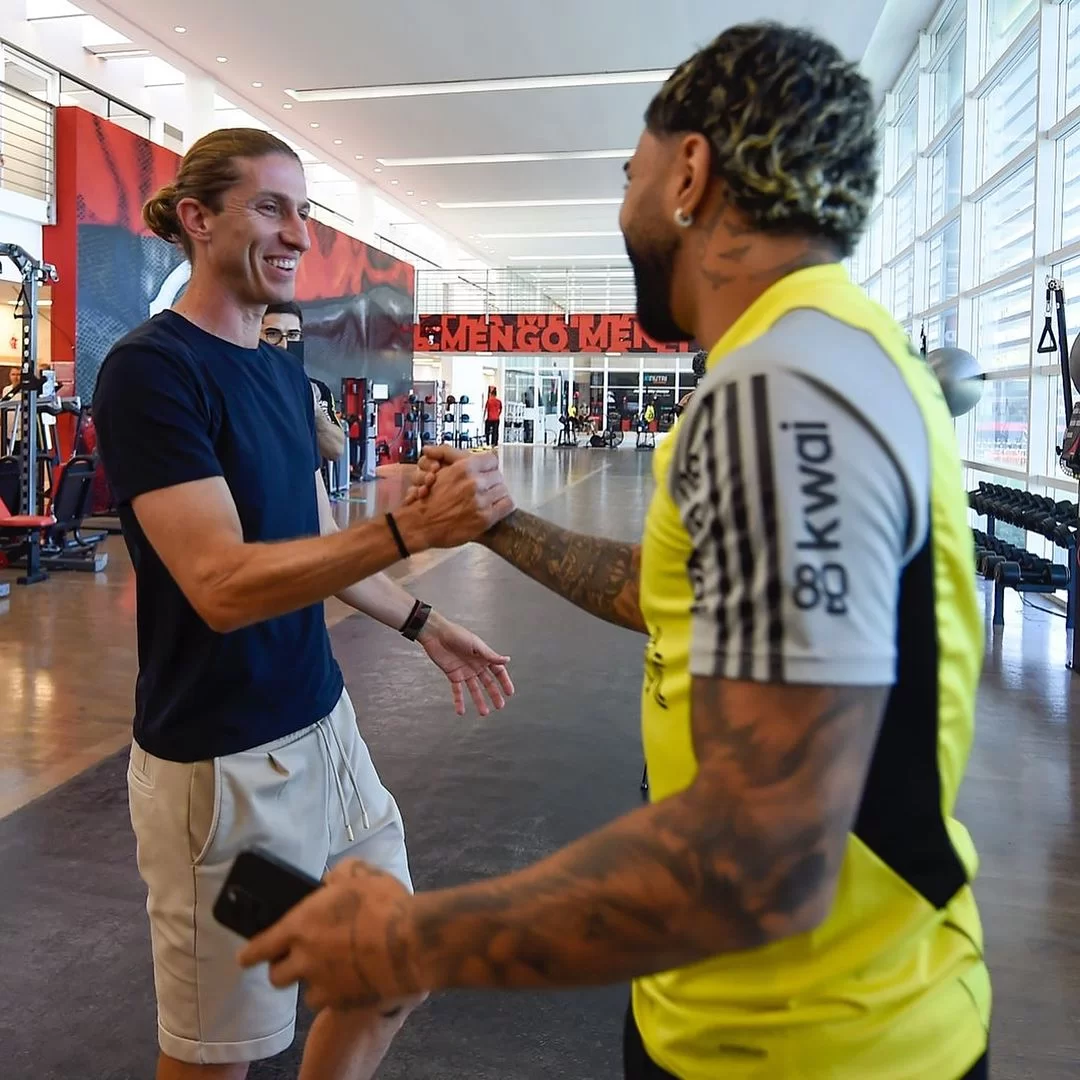 Filipe Luís novo técnico do Flamengo